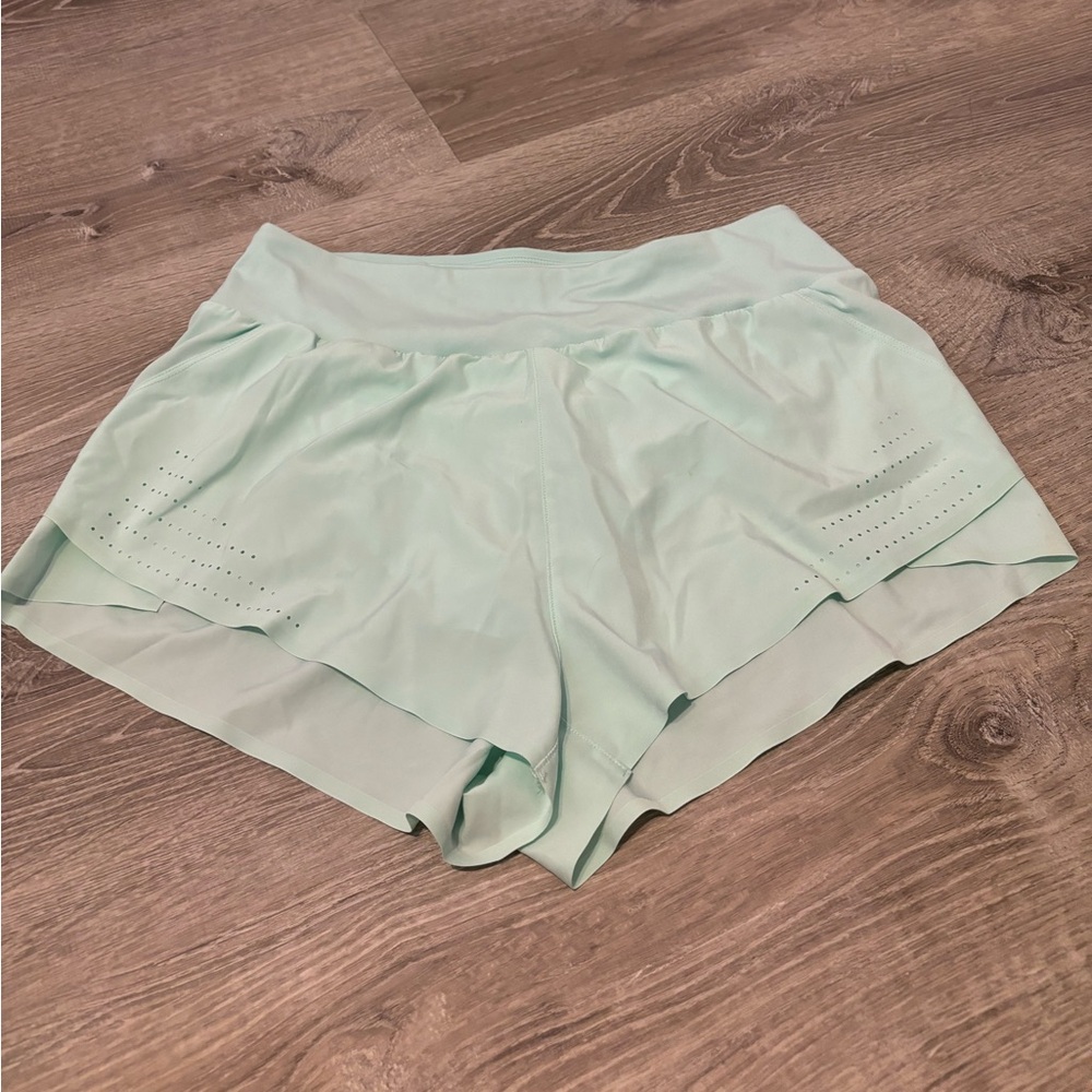 Womens light blue joy lab fitness short